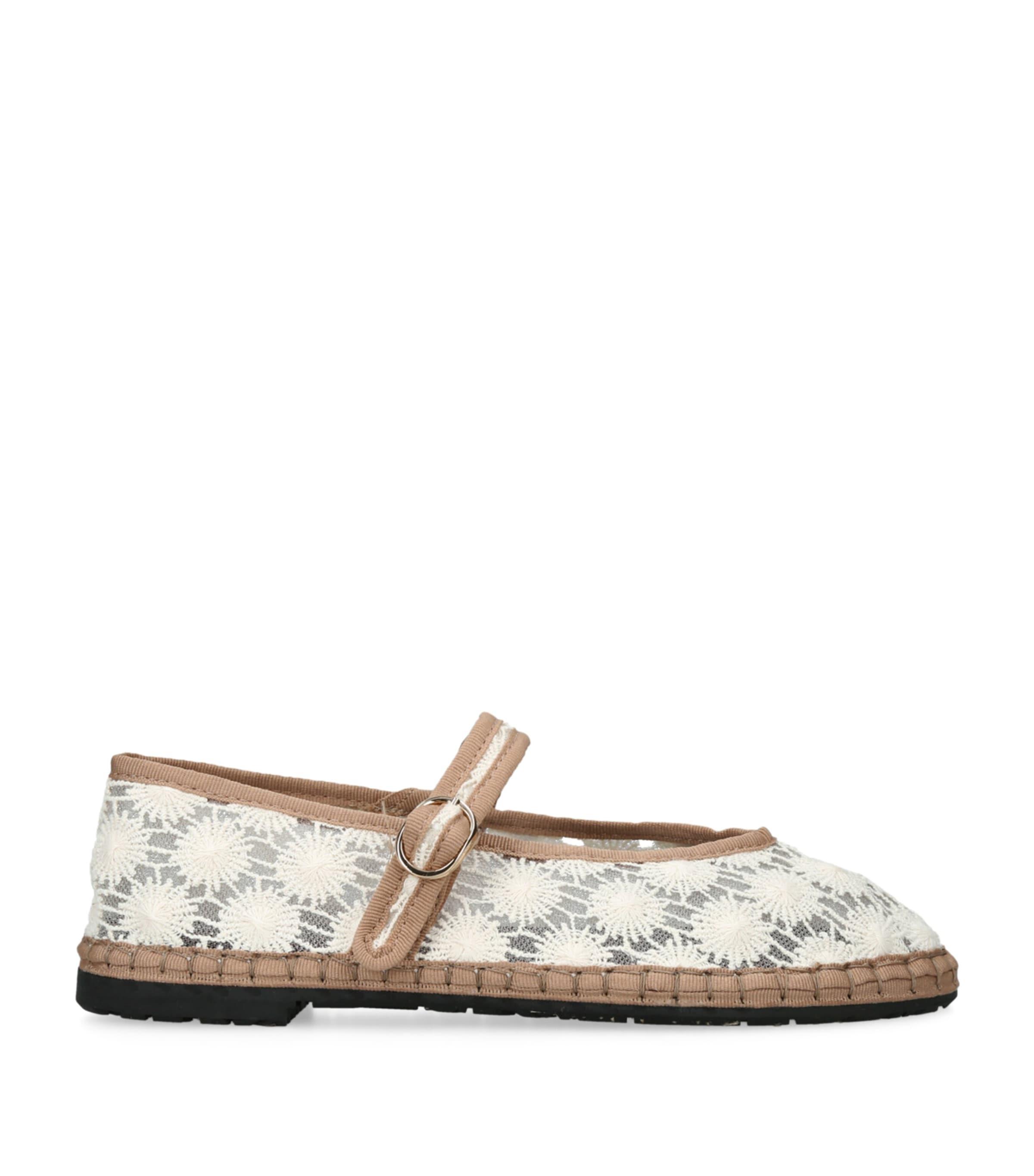 Flabelus Pierre Sunflower Ballet Flats by FLABELUS