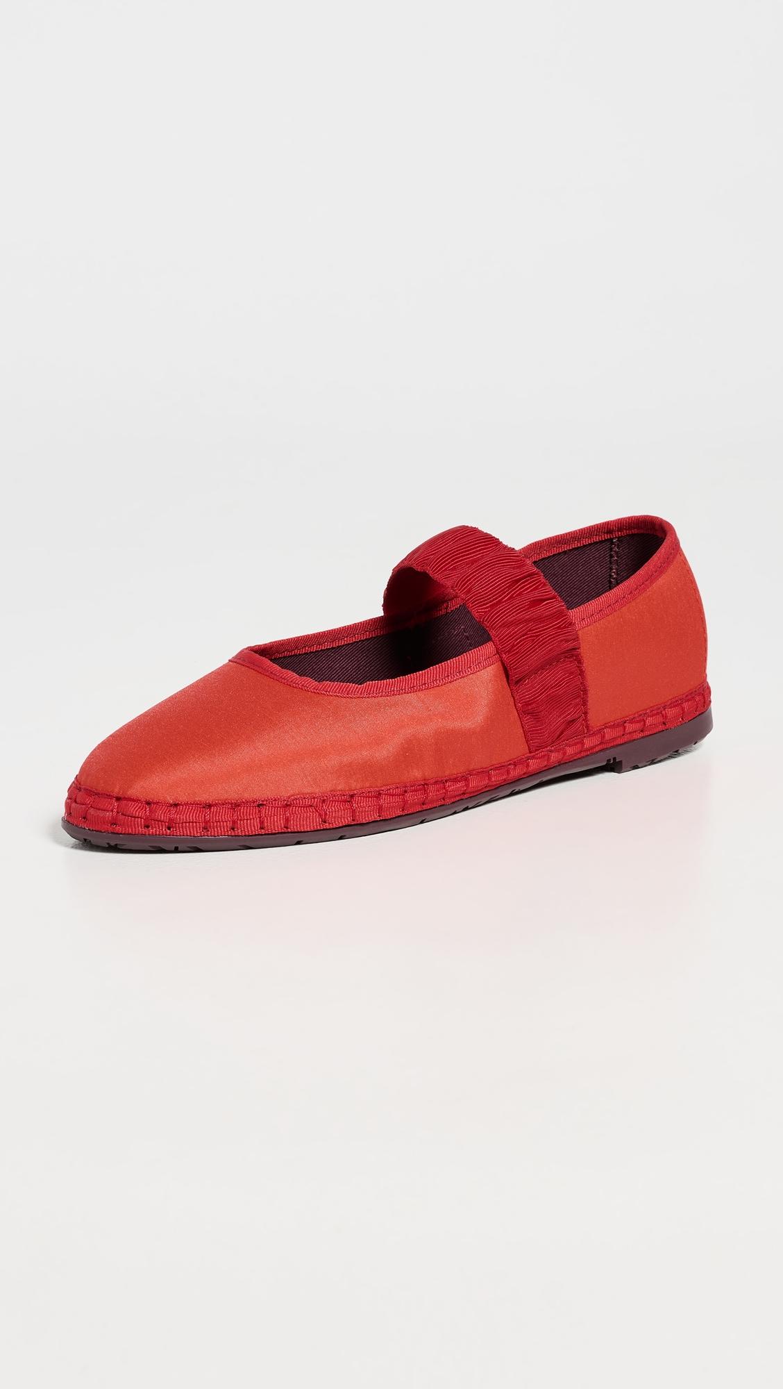 Mafalda Ruffle Flats by FLABELUS