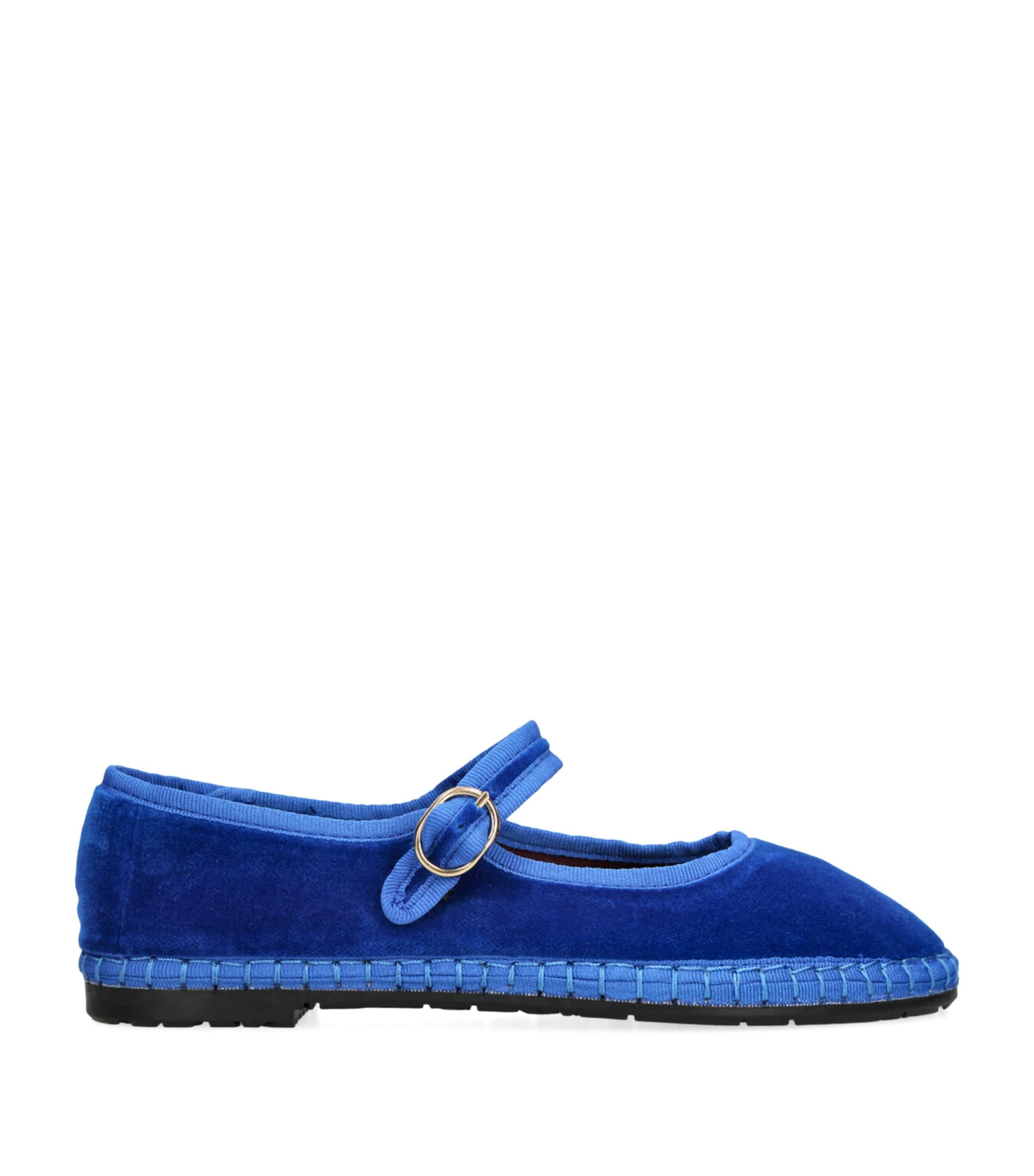 Velvet Oe Mary Janes by FLABELUS