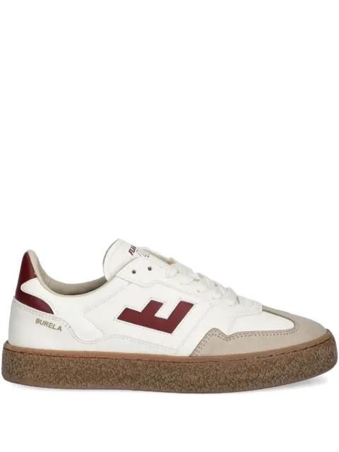 Burela logo-detail leather sneakers by FLAMINGOS