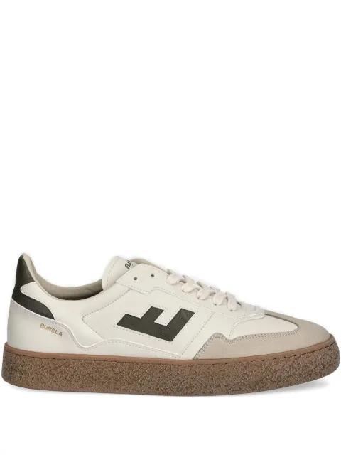 Burela logo-detail leather sneakers by FLAMINGOS