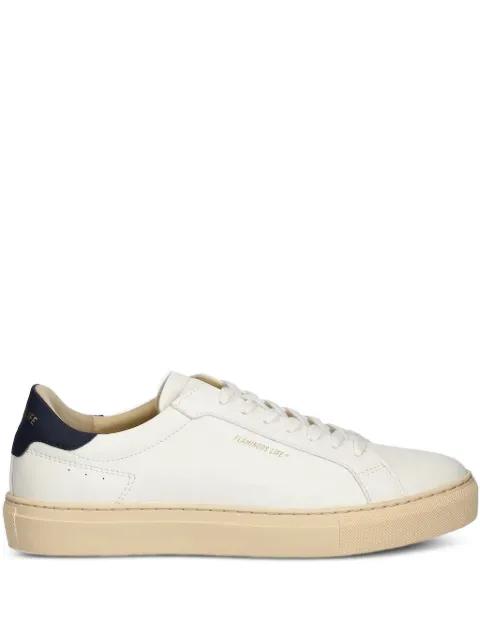 leather sneakers by FLAMINGOS