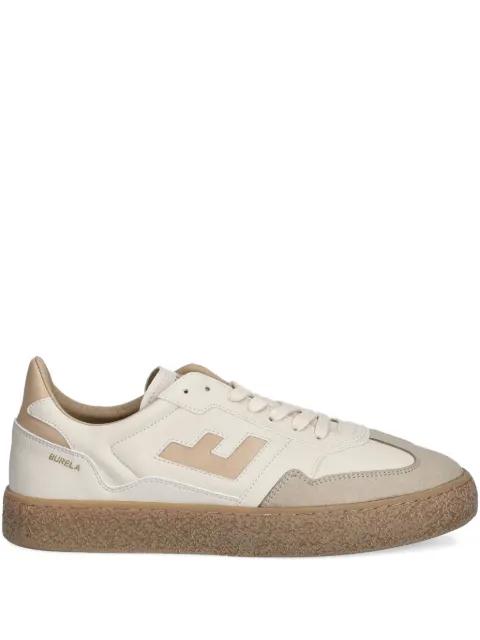 logo-detail leather sneakers by FLAMINGOS