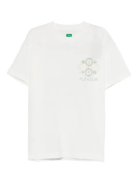 Speaker graphic-print T-shirt by FLANEUR