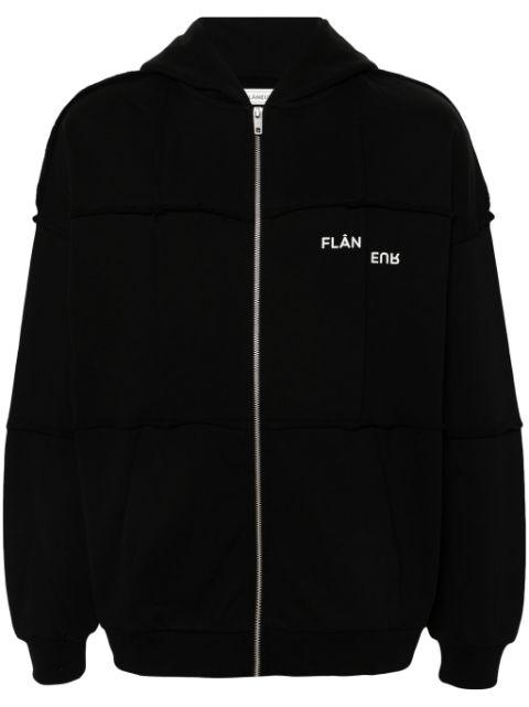 zip-up hoodie by FLANEUR
