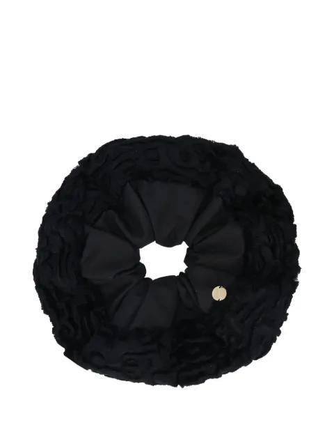 astrakhan-effect scrunchie by FLAPPER