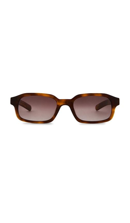 Flatlist Hanky Sunglasses in Brown by FLATLIST