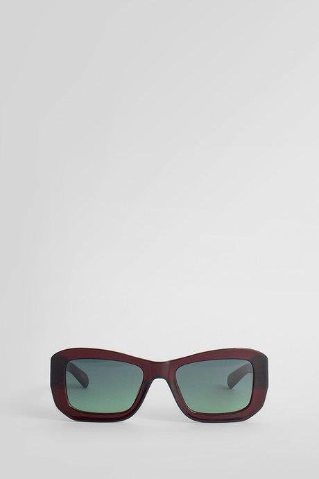 Flatlist Solid Burgundy Norma Sunglasses by FLATLIST