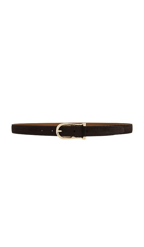 Flattered Betty Belt in Chocolate by FLATTERED
