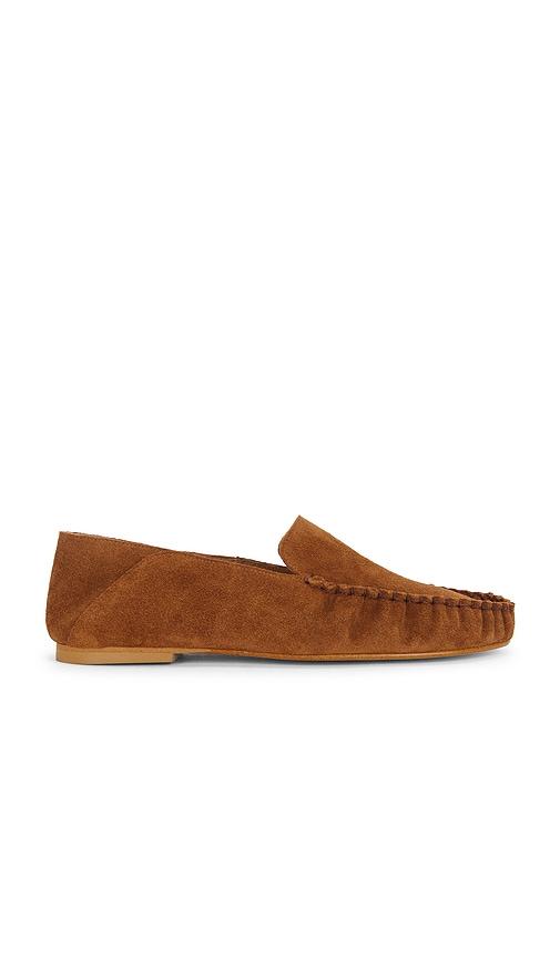 Flattered Bon Bon Loafer in Brown by FLATTERED