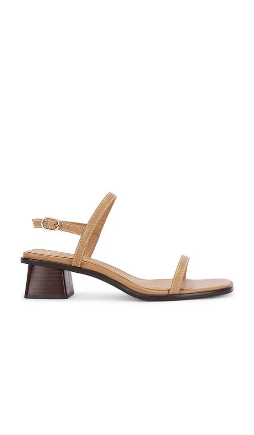 Flattered Juno Sandal in Tan by FLATTERED