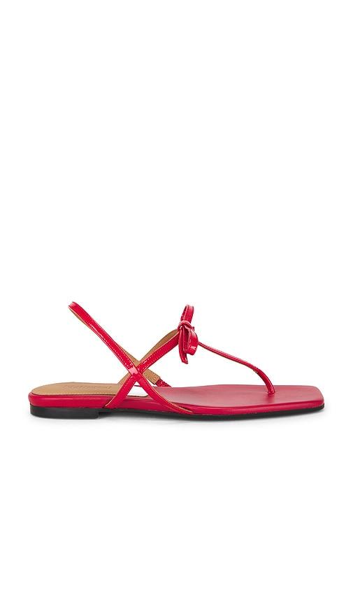 Flattered Sina Sandal in Red by FLATTERED