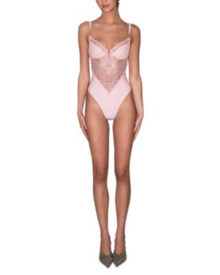 Bianca Lace Bodysuit by FLEUR DU MAL