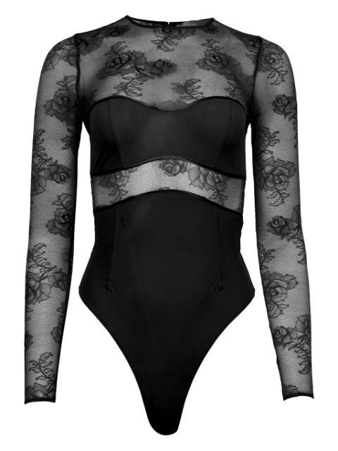 Bouquet lace bodysuit by FLEUR DU MAL