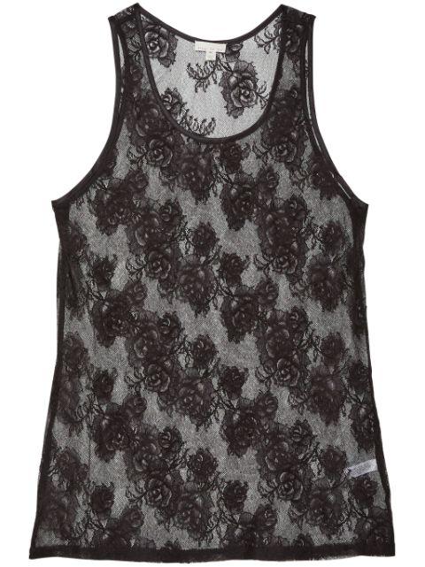 Bouquet lace tank top by FLEUR DU MAL