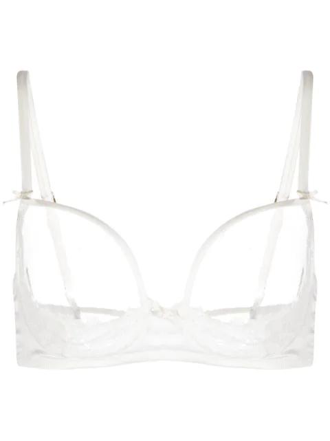 Charlotte peekaboo bra by FLEUR DU MAL