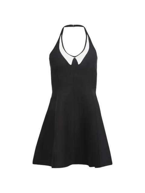 Collier collared flare mini dress by FLEUR DU MAL