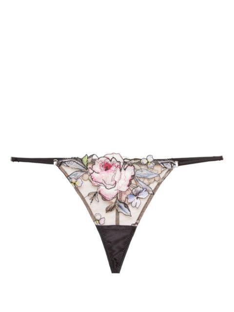 Fidelia v-string thong by FLEUR DU MAL