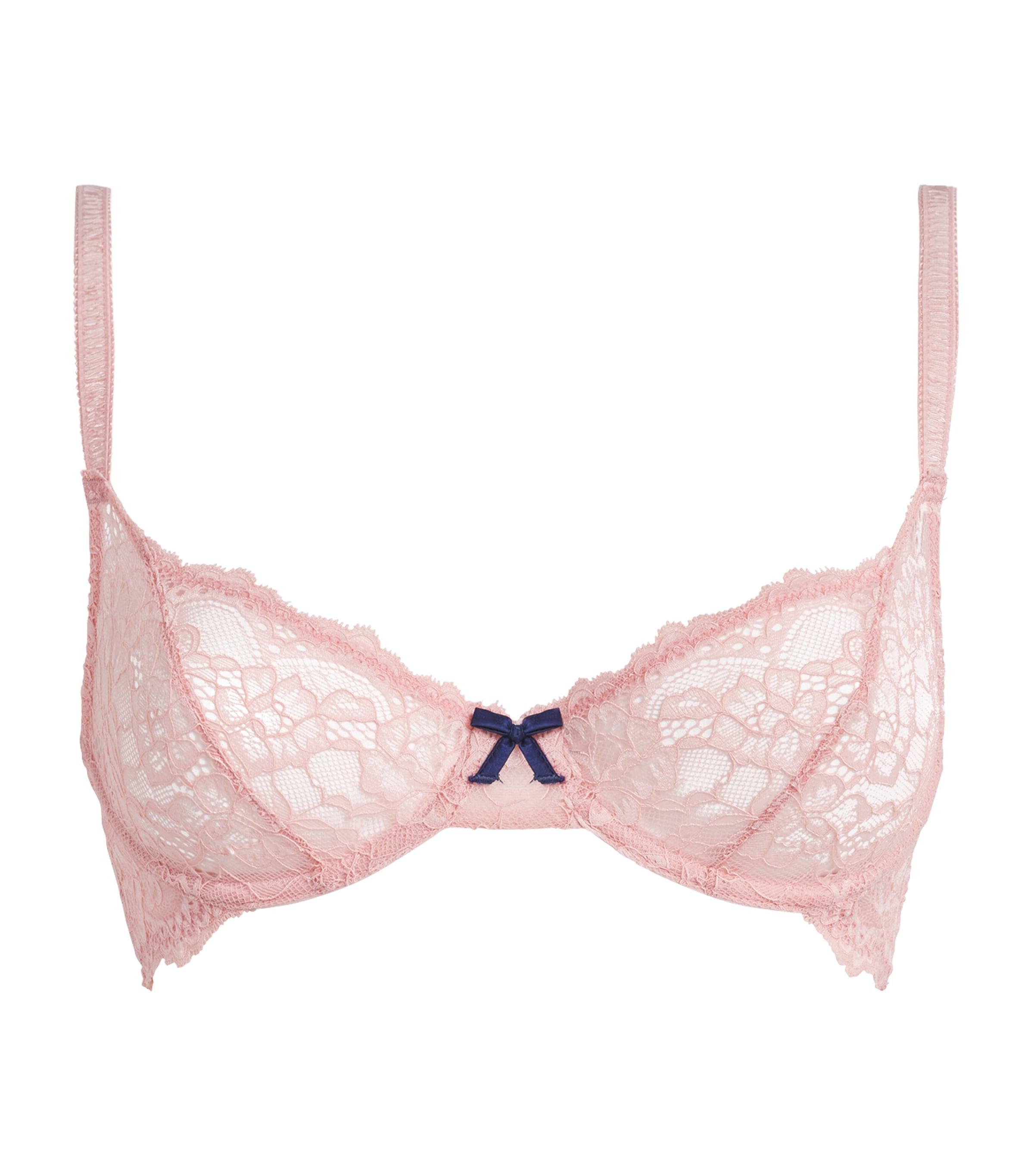 Fleur Du Mal Lace Bianca Balconette Underwired Bra by FLEUR DU MAL