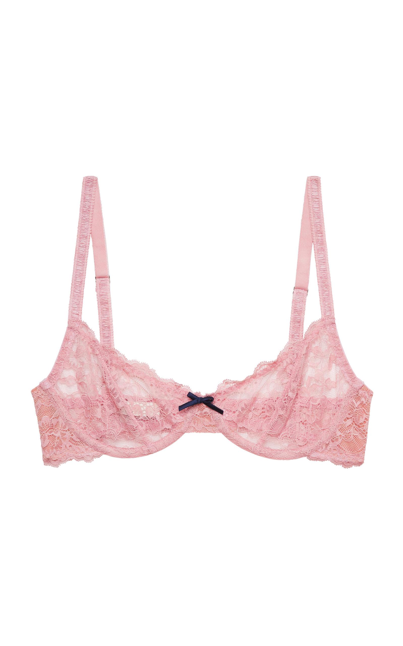 Fleur du Mal Bianca Lace Balconette Bra - Moda Operandi by FLEUR DU MAL