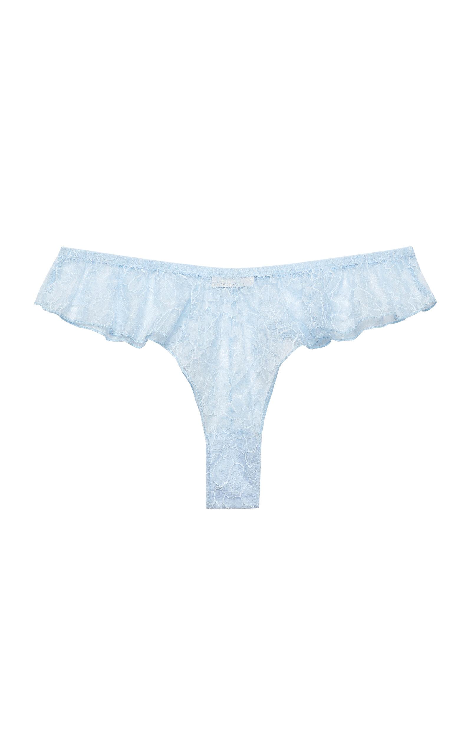 Fleur du Mal Jasmine Lace Flutter Briefs - Moda Operandi by FLEUR DU MAL