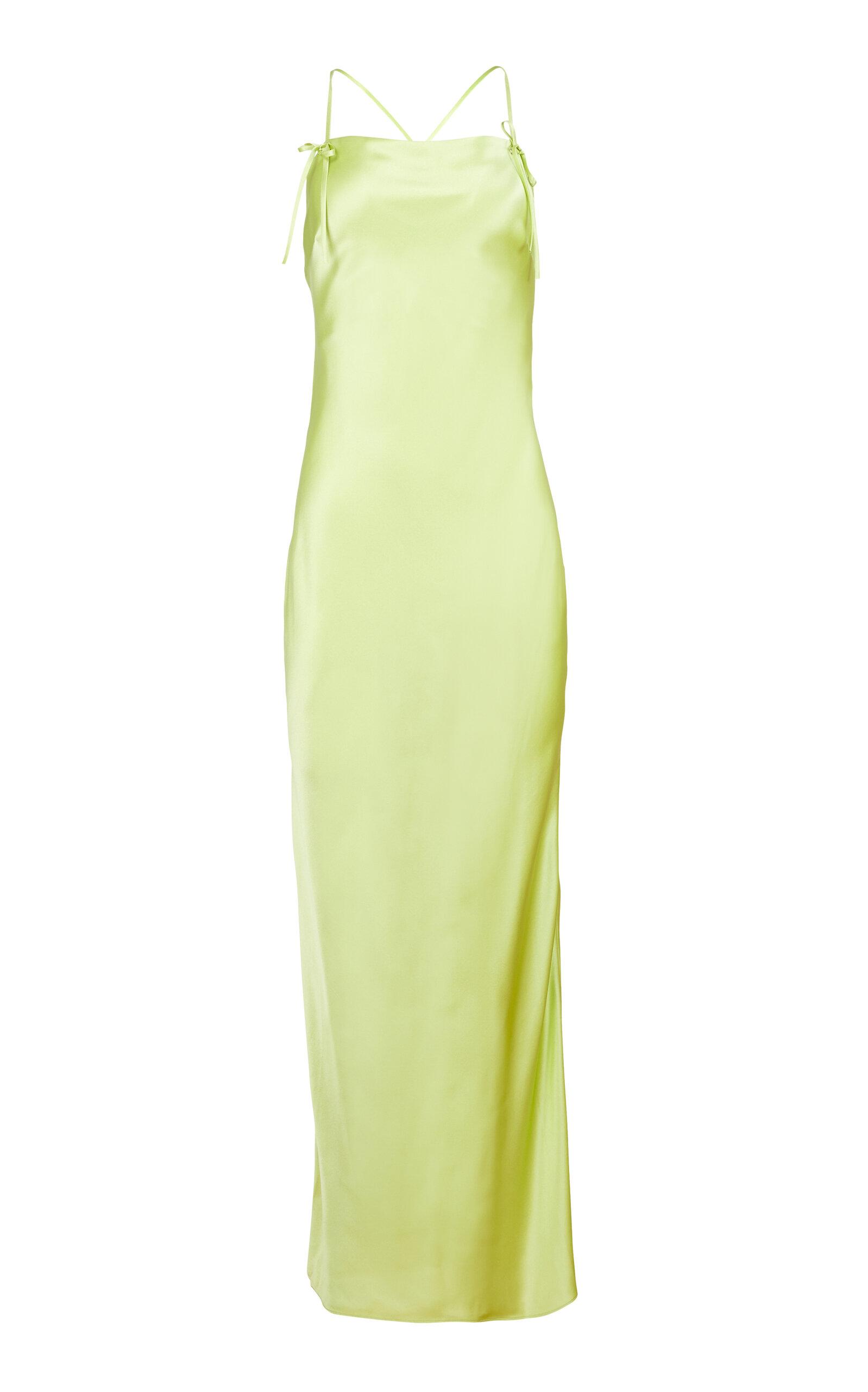Fleur dual Lace-Trimmed Silkaxi Slip Dress -oda Operandi by FLEUR DU MAL