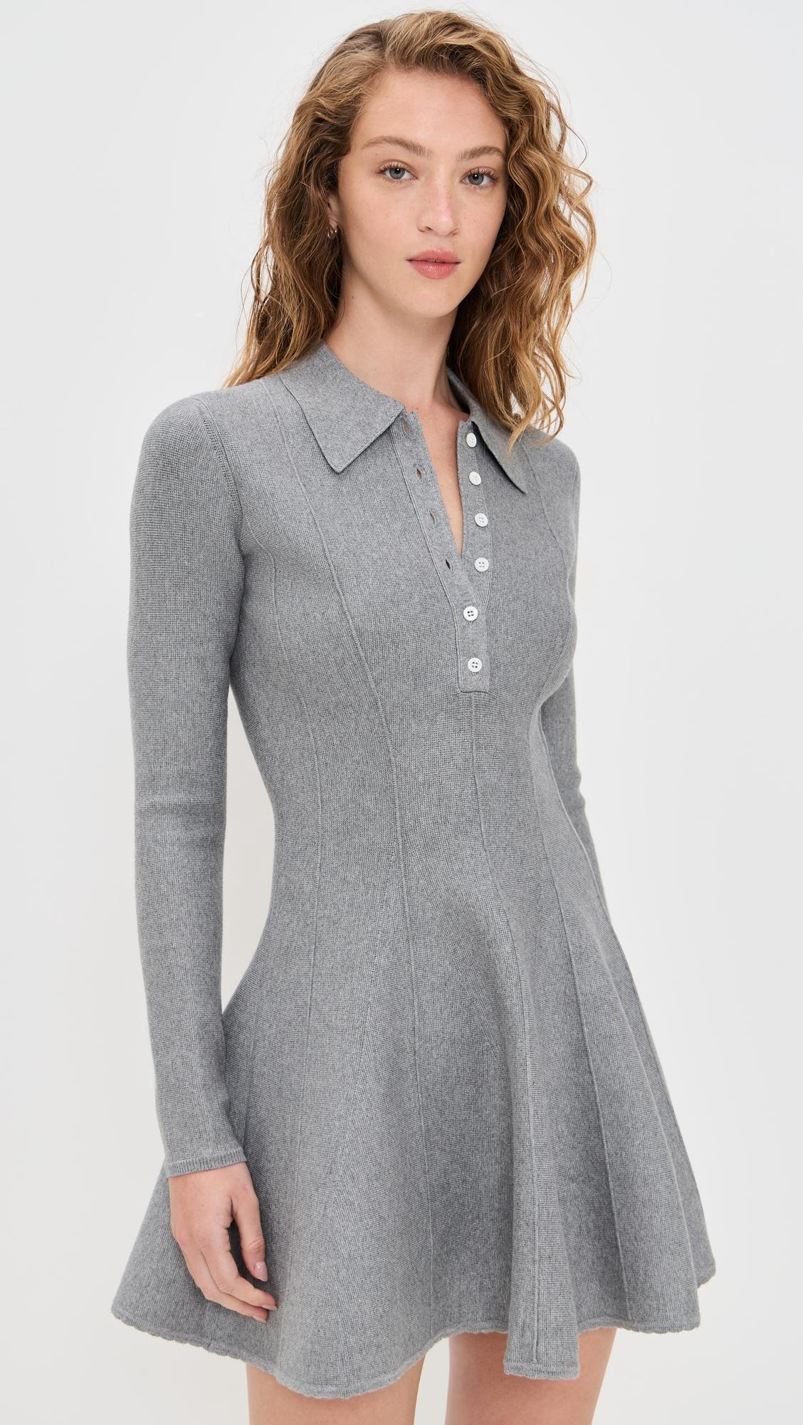 Henley Flared Corset Dress by FLEUR DU MAL
