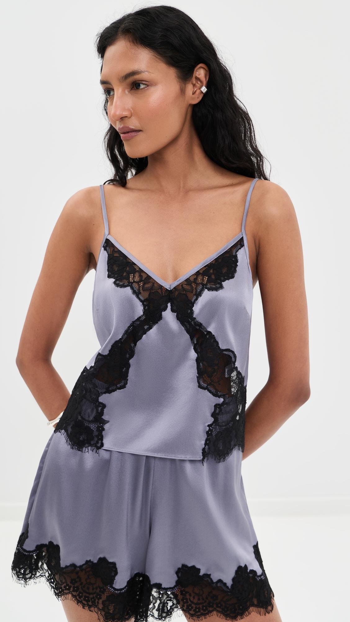 Juliet Lace Silk Cami by FLEUR DU MAL