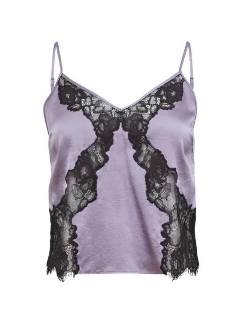 Juliet lace-detail top by FLEUR DU MAL