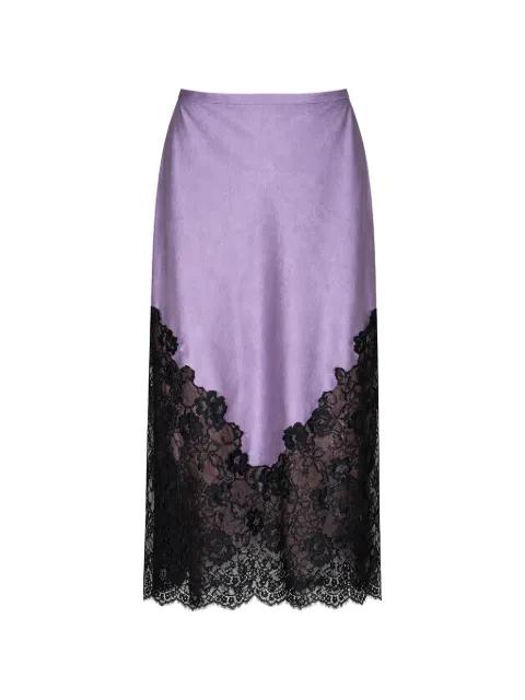 Juliet lace midi skirt by FLEUR DU MAL
