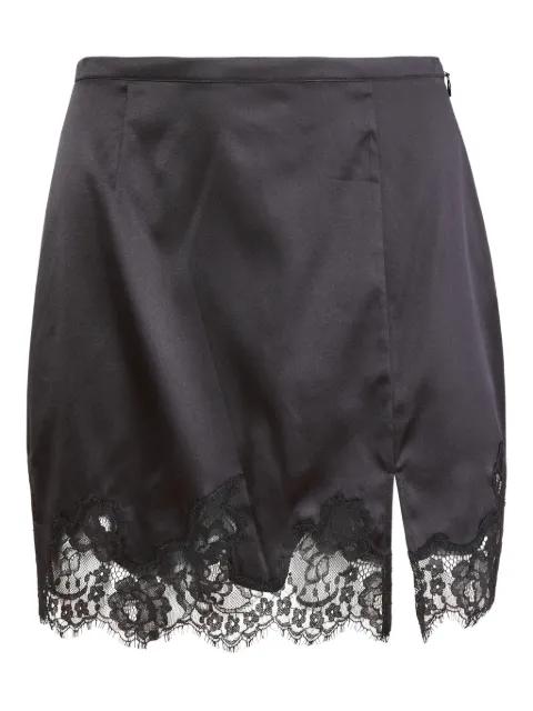 Juliet lace slip mini skirt by FLEUR DU MAL