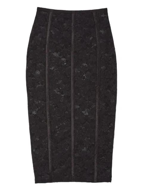 Le Strech lace panelled skirt by FLEUR DU MAL