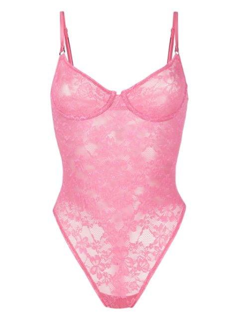 Le Stretch lace bodysuit by FLEUR DU MAL
