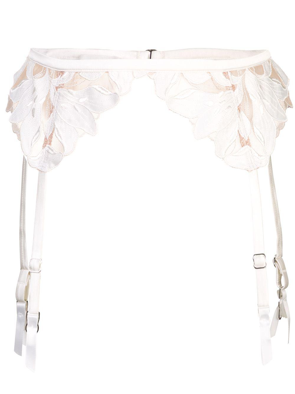 Lily Lace garter belt by FLEUR DU MAL