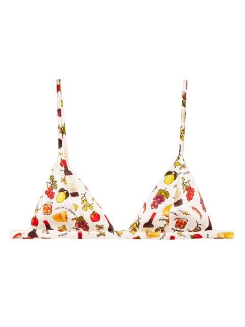 Luxe triangle bra by FLEUR DU MAL