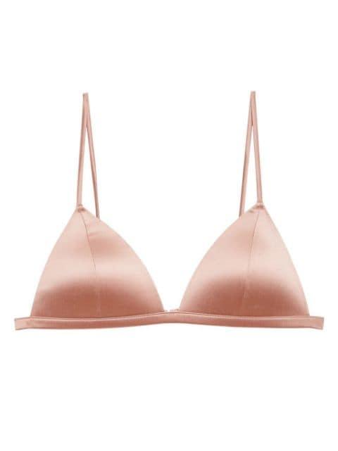 Molded Luxe triangle bra by FLEUR DU MAL