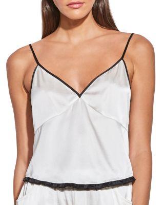Ruffle Trim Camisole & Shorts by FLEUR DU MAL