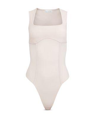 Square Neck Bodysuit by FLEUR DU MAL
