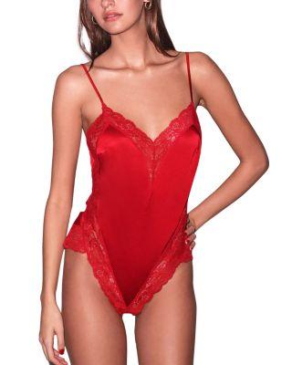 Venus Lace Trim Teddy by FLEUR DU MAL