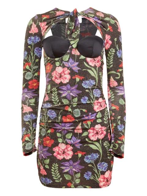 Wildfleur Balconette mini dress by FLEUR DU MAL