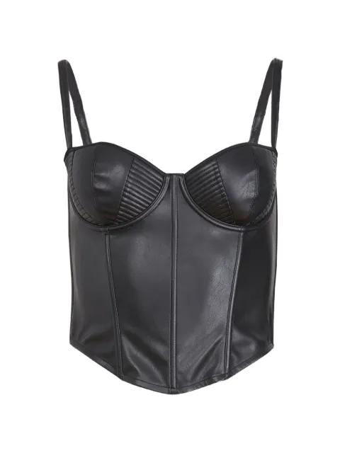 boned bustier top by FLEUR DU MAL