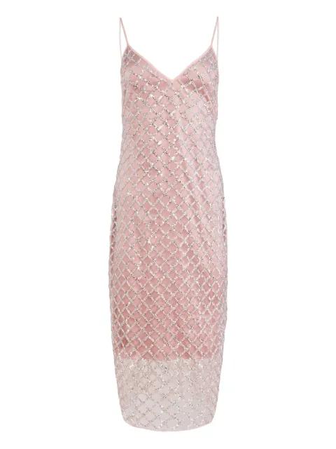 embellished midi dress by FLEUR DU MAL
