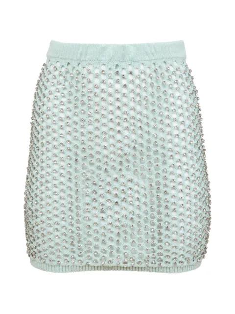 embellished mini skirt by FLEUR DU MAL