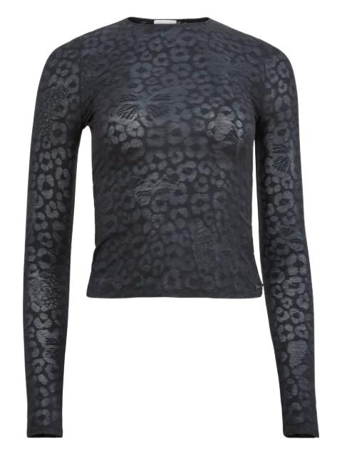 floral-print T-shirt by FLEUR DU MAL