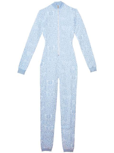 knitted catsuit by FLEUR DU MAL