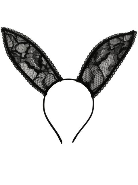 lace bunny ears by FLEUR DU MAL