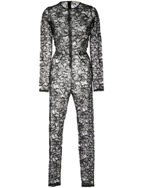 lace catsuit by FLEUR DU MAL