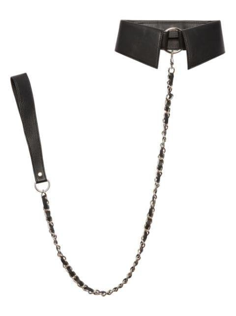 leather-lead collar set by FLEUR DU MAL