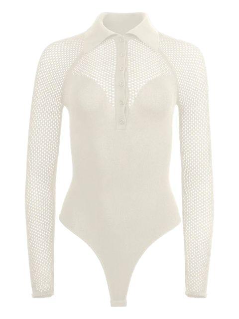 mesh bodysuit by FLEUR DU MAL