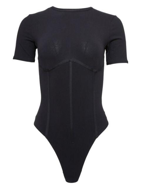 organic-cotton T-shirt bodysuit by FLEUR DU MAL